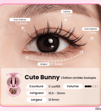 WOSADO Cute Bunny x DISNEY Cils Magnétiques