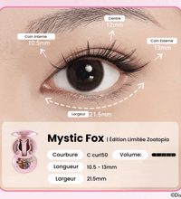 WOSADO Mystic Fox x DISNEY Cils Magnétiques