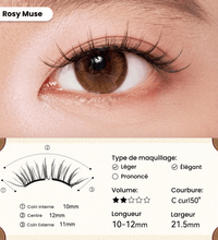 WOSADO Rosy Muse x DISNEY Cils Magnétiques