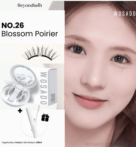 No.26 Blossom Poirier WOSADO Cils Magnétiques