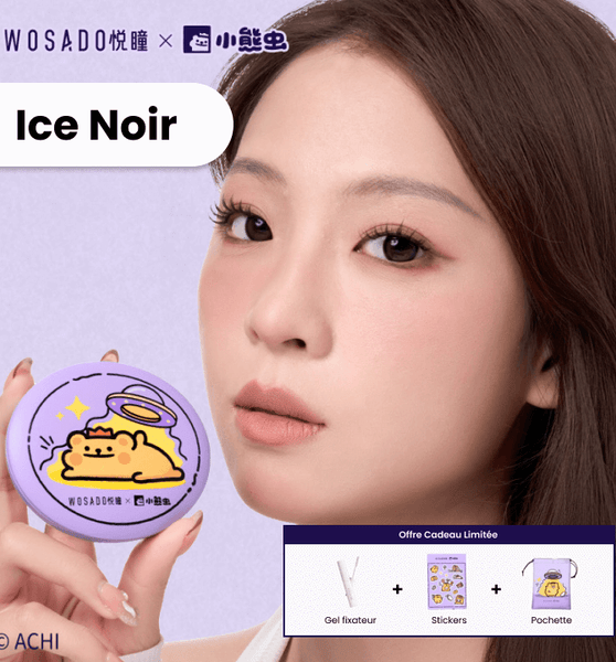 WOSADO Ice Noir x BEARISBUG Cils Magnétiques