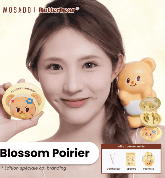 WOSADO Blossom Poirier x BUTTERBEAR Cils Magnétiques