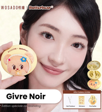 Cils Magnétiques Wosado x Butterbear édition spéciale Givre Noir. Léger, réutilisables et sans colle